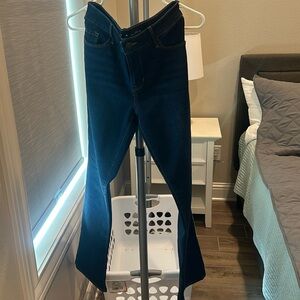 Old Navy mid rise kicker boot cut jeans